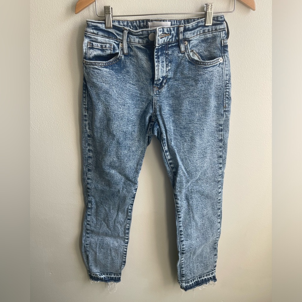 Dear John Denim Women's Blaire High Rise Ankle Slim Straight Jeans